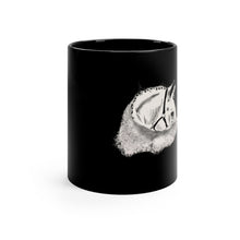 Cargar imagen en el visor de la galería, "Looking Right" Taza Negra