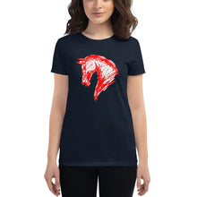 Cargar imagen en el visor de la galería, "Sketch Red" Camiseta Mujeres FS
