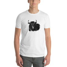 Cargar imagen en el visor de la galería, "Toro Negro" Camiseta Hombres FS
