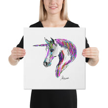 Load image into Gallery viewer, "Asya Unicorn" Canvas FS
