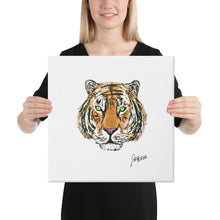Load image into Gallery viewer, "Tiger" Canvas FS