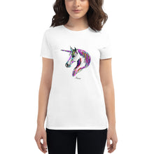 Load image into Gallery viewer, "Asya Unicorn" T-Shirt Women FS