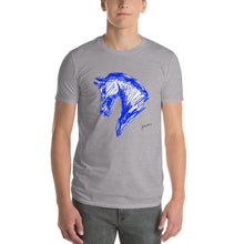 Cargar imagen en el visor de la galería, "Sketch Blue" Camiseta Hombres FS