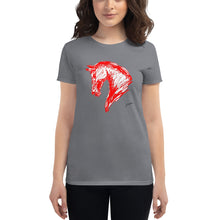 Cargar imagen en el visor de la galería, "Sketch Red" Camiseta Mujeres FS