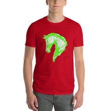 Cargar imagen en el visor de la galería, "Sketch Green" Camiseta Hombres FS