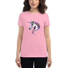 Load image into Gallery viewer, "Asya Unicorn" T-Shirt Women FS