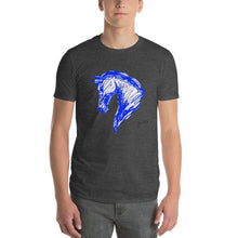 Cargar imagen en el visor de la galería, "Sketch Blue" Camiseta Hombres FS