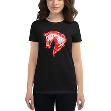 Cargar imagen en el visor de la galería, "Sketch Red" Camiseta Mujeres FS