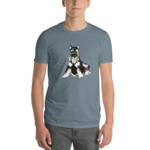 Cargar imagen en el visor de la galería, "Schnauzer" Camiseta Hombres FS