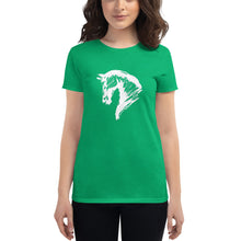 Cargar imagen en el visor de la galería, "Sketch White" Camiseta Mujeres FS