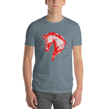 Load image into Gallery viewer, "Sketch Red" T-Shirt Men FS