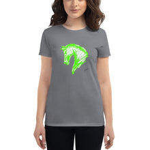 Cargar imagen en el visor de la galería, "Sketch Green" Camiseta Mujeres FS