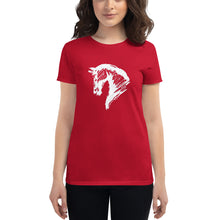 Cargar imagen en el visor de la galería, "Sketch White" Camiseta Mujeres FS