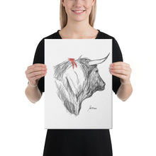 Load image into Gallery viewer, "Toro Sketch" Canvas FS