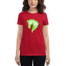 Cargar imagen en el visor de la galería, "Sketch Green" Camiseta Mujeres FS