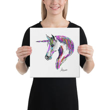 Load image into Gallery viewer, "Asya Unicorn" Canvas FS