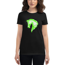 Cargar imagen en el visor de la galería, "Sketch Green" Camiseta Mujeres FS