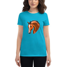 Load image into Gallery viewer, "Chestnut2" T-Shirt Women FS