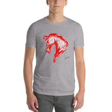 Load image into Gallery viewer, "Sketch Red" T-Shirt Men FS