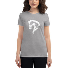 Cargar imagen en el visor de la galería, "Sketch White" Camiseta Mujeres FS