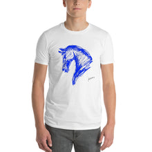 Cargar imagen en el visor de la galería, "Sketch Blue" Camiseta Hombres FS