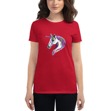 Load image into Gallery viewer, "Asya Unicorn" T-Shirt Women FS