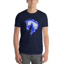Cargar imagen en el visor de la galería, "Sketch Blue" Camiseta Hombres FS