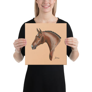 "Chestnut Stallion" Canvas FS