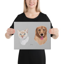 Load image into Gallery viewer, &quot;Chloe and Roxy&quot; Canvas FS
