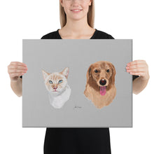 Load image into Gallery viewer, &quot;Chloe and Roxy&quot; Canvas FS
