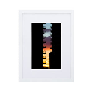 "Sunrise Colours" Framed Poster