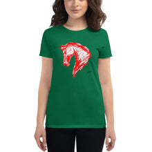 Load image into Gallery viewer, &quot;Sketch Red&quot; T-Shirt Women FS
