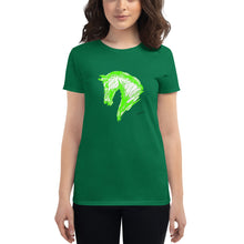 Load image into Gallery viewer, &quot;Sketch Green&quot; T-Shirt Women FS
