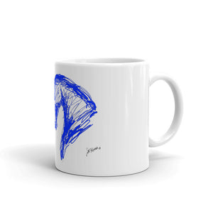 "Sketch Blue" Taza FS