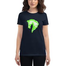 Load image into Gallery viewer, &quot;Sketch Green&quot; T-Shirt Women FS
