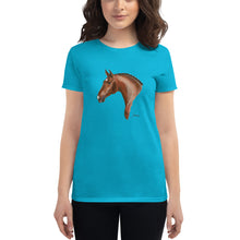 Load image into Gallery viewer, &quot;Chestnut Stallion&quot; T-Shirt Women FS
