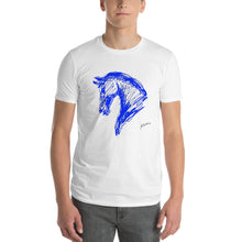 Load image into Gallery viewer, &quot;Sketch Blue&quot; T-Shirt Men FS
