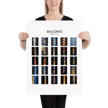 Load image into Gallery viewer, &quot;Balconies Series&quot; Unframed Photo Poster
