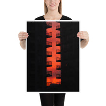 Load image into Gallery viewer, &quot;Red Balconies&quot; Unframed Photo Poster
