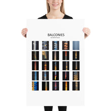 Load image into Gallery viewer, &quot;Balconies Series&quot; Unframed Photo Poster
