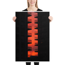 Load image into Gallery viewer, &quot;Red Balconies&quot; Unframed Photo Poster
